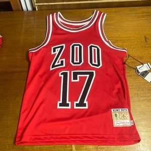 Remy Boyz Zoo Gang Black and Red Jersey ZGPJ-1 Bulls Tank T-12